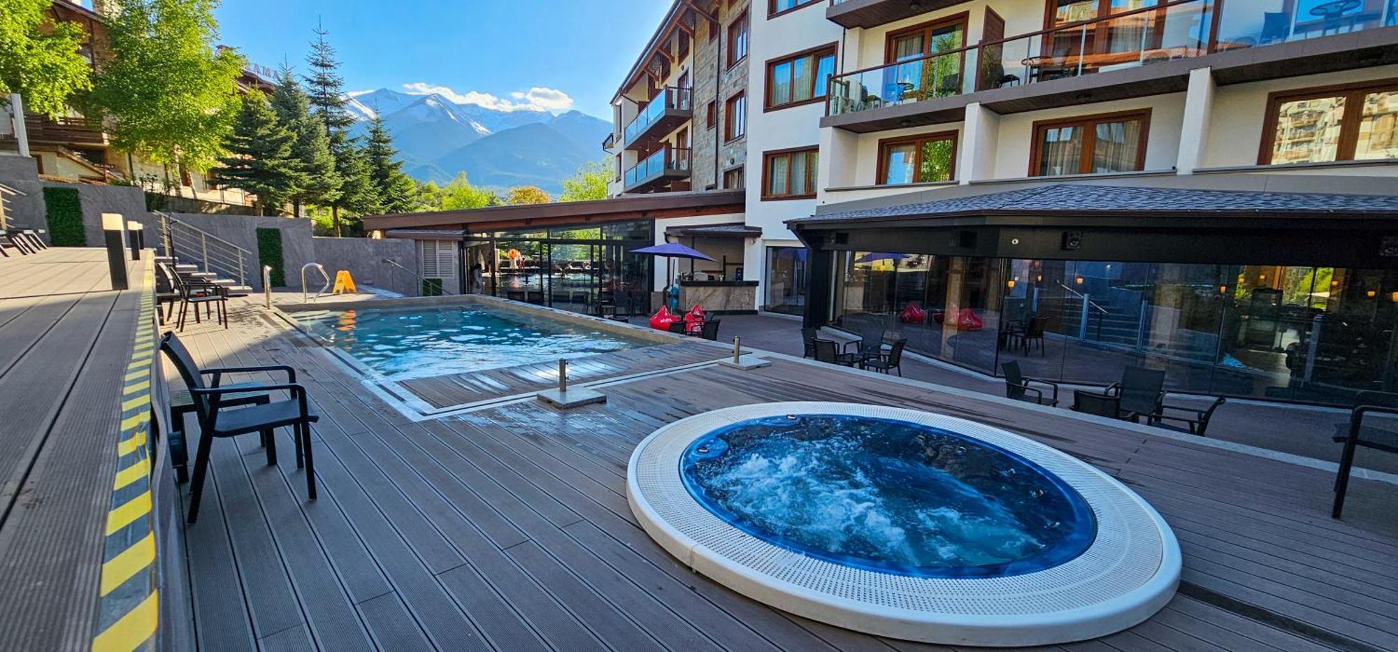 Apartmanica Double Room Apartment 101-12, Big Terrace, St Ivan Rilski 4 Star Spa Resort, Banszko Kültér fotó