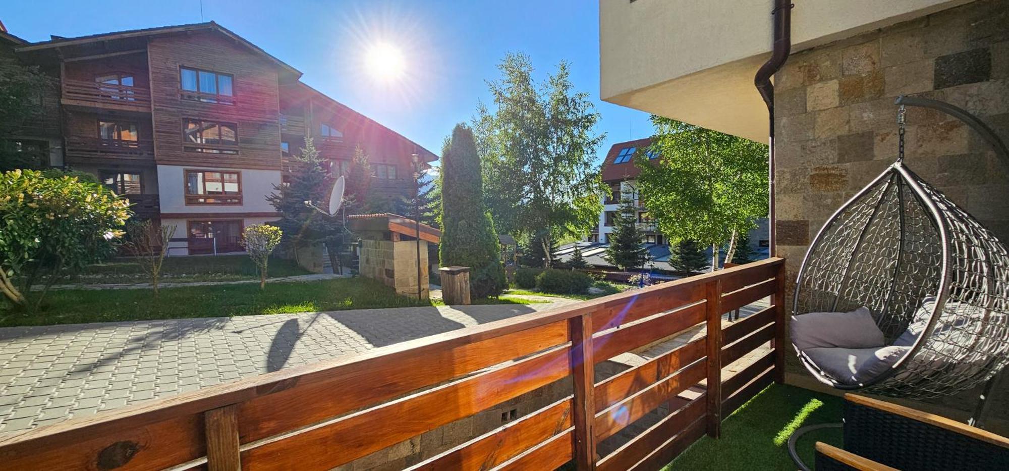 Apartmanica Double Room Apartment 101-12, Big Terrace, St Ivan Rilski 4 Star Spa Resort, Banszko Kültér fotó